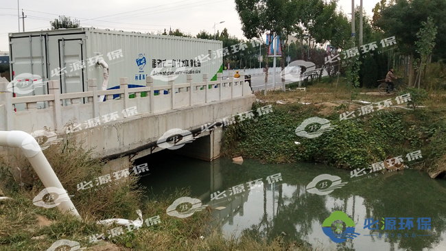 河北衡水市超磁分离黑臭水体治理项目案例