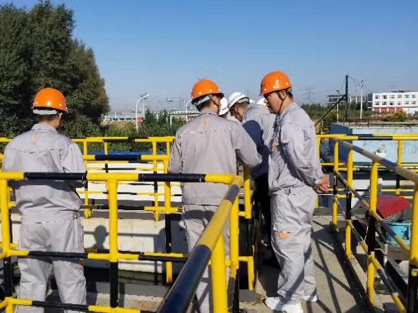 磁絮凝沉淀设备施工现场 磁絮凝沉淀设备施工现场